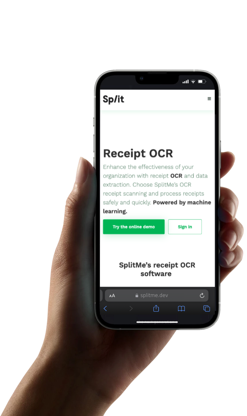 SplitMe OCR Display